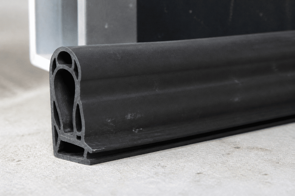Joints caoutchouc et EPDM noir pour portes sectionnelles